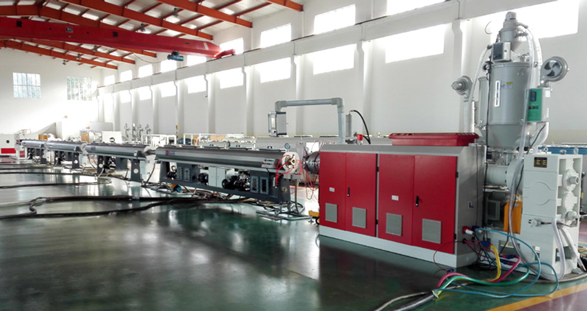 pert type two pipe production line линия производства двухтрубных труб типа Pert