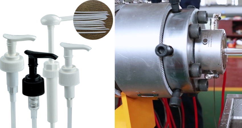 Машина для погружной трубки с распылительным насосом LDPE