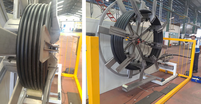 Намотчик труб ПНД SGJ-2500