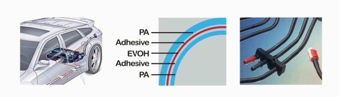 многослойная масляная трубка PA