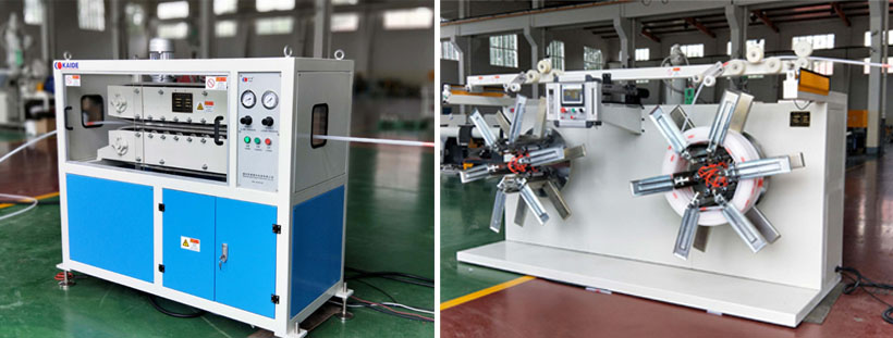 машина для производства шлангов для капельного орошения