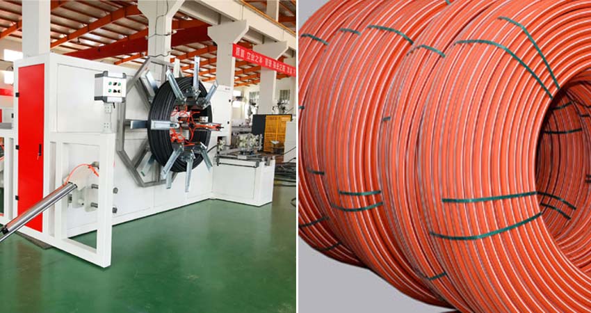 Машина для производства воздуховодов HDPE PLB