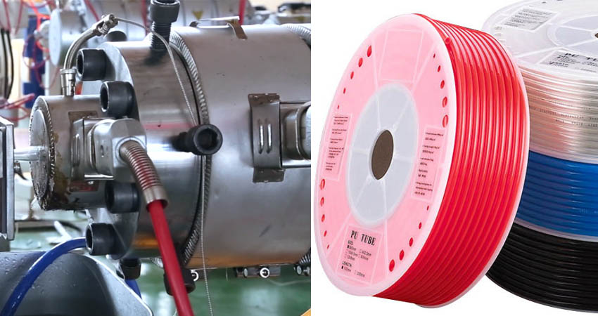 Линия по производству полиуретановых труб