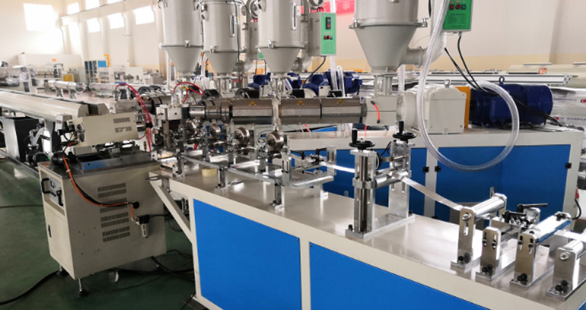 Машина для производства газовых труб PE-AL-PE