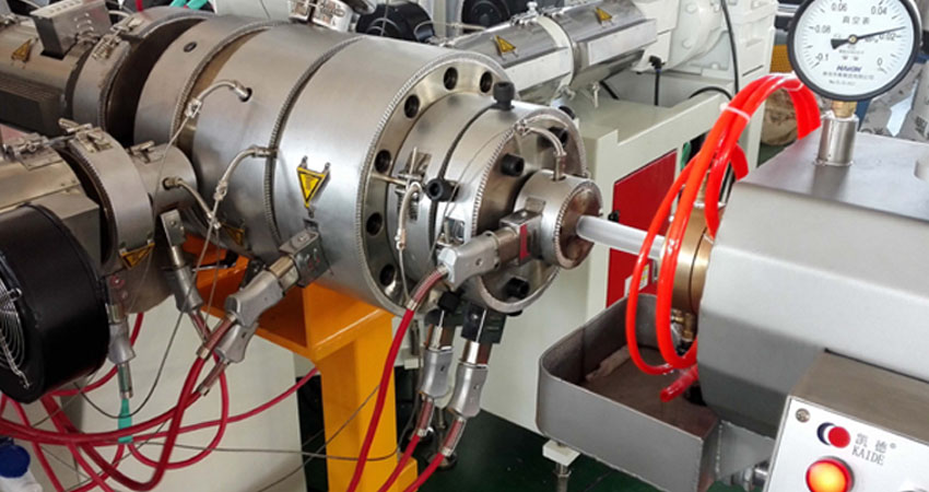 Экструзионная машина для производства труб PERT EVOH