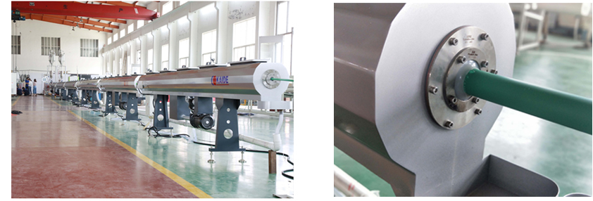 Система охлаждения машины для производства труб из полипропилена