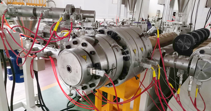 Экструзионная машина для производства труб из полипропилена