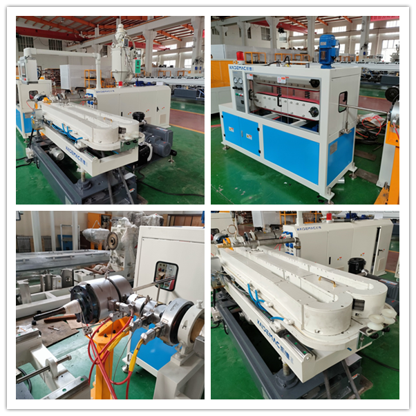 Машина для производства труб из гофрированной оболочки