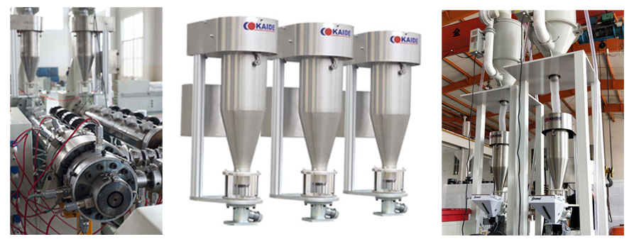 Машина для производства труб из полиэтилена с внешним слоем.