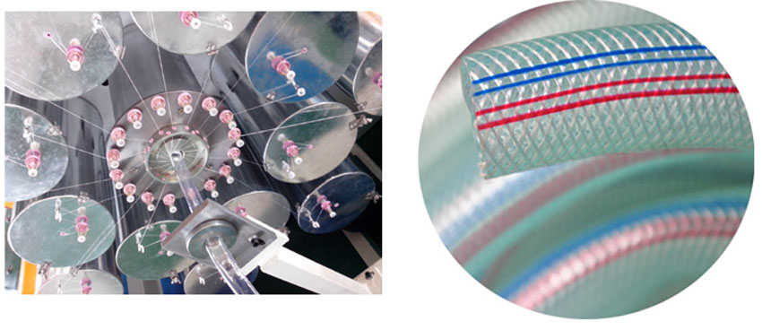 Линия по производству труб из армированных ПВХ