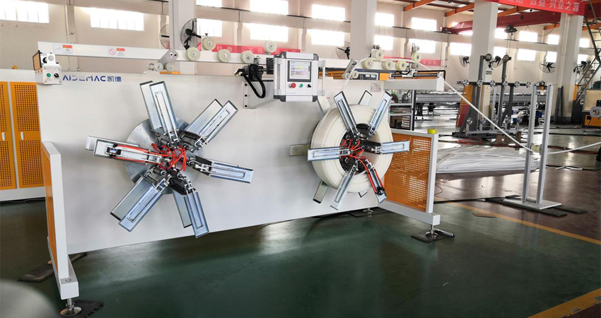 машина для намотки пластиковых труб